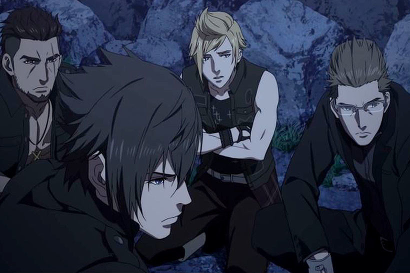 You should watch the Final Fantasy XV movie and anime before