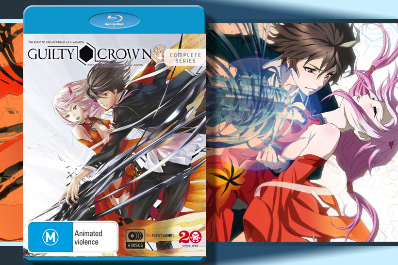 Guilty Crown Blu Ray and DVD Combo Pack Review - Three If By Space