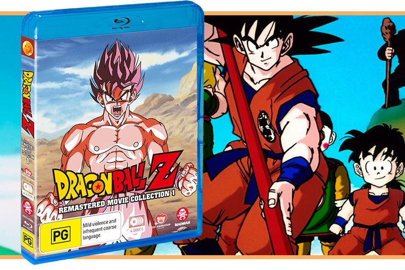 Review Dragon Ball Z Remastered Movie Collection 1 Blu Ray Anime Inferno
